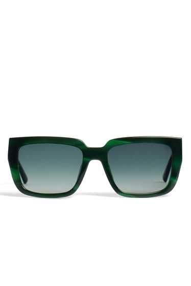 DEREK LAM Sunglasses Green Aero Sunglasses