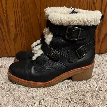 COACH Preston Shearling Boots