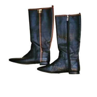 Tory Burch Erica Flat Riding Boots - image 1