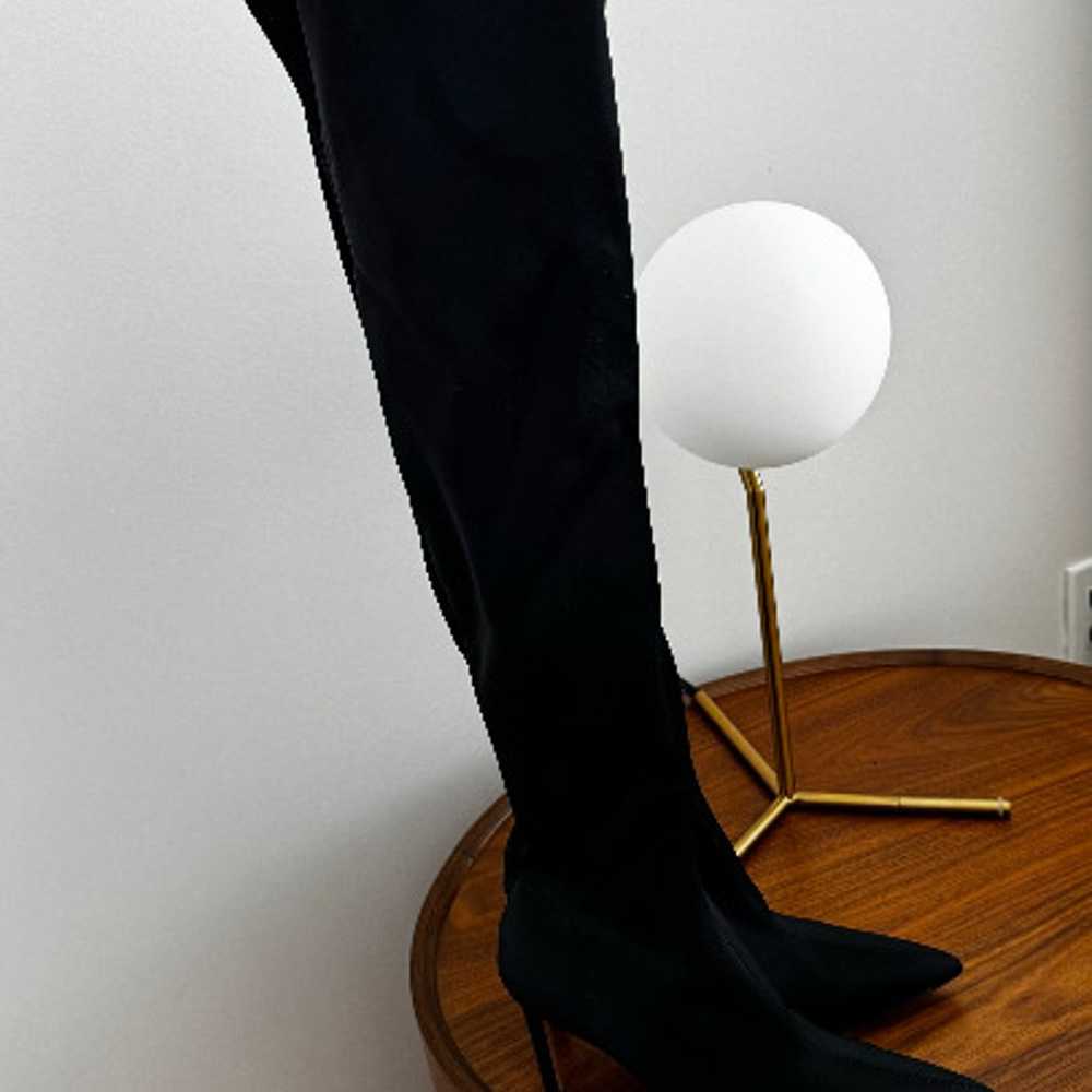 Zara HEELED OVER THE KNEE BOOTS - image 2