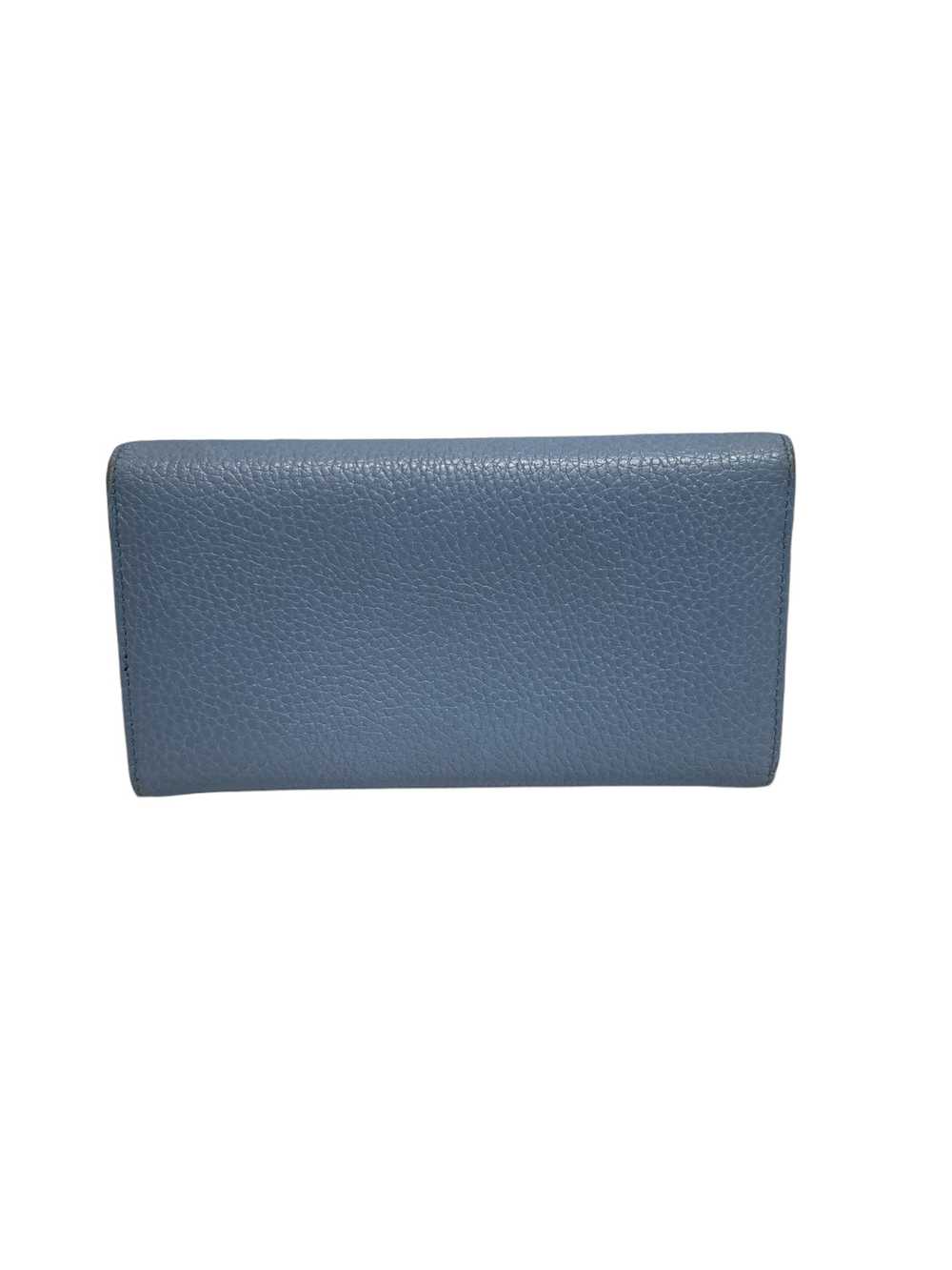 GUCCI/Long Wallet/Leather/BLU/Interlocking GG Lon… - image 2