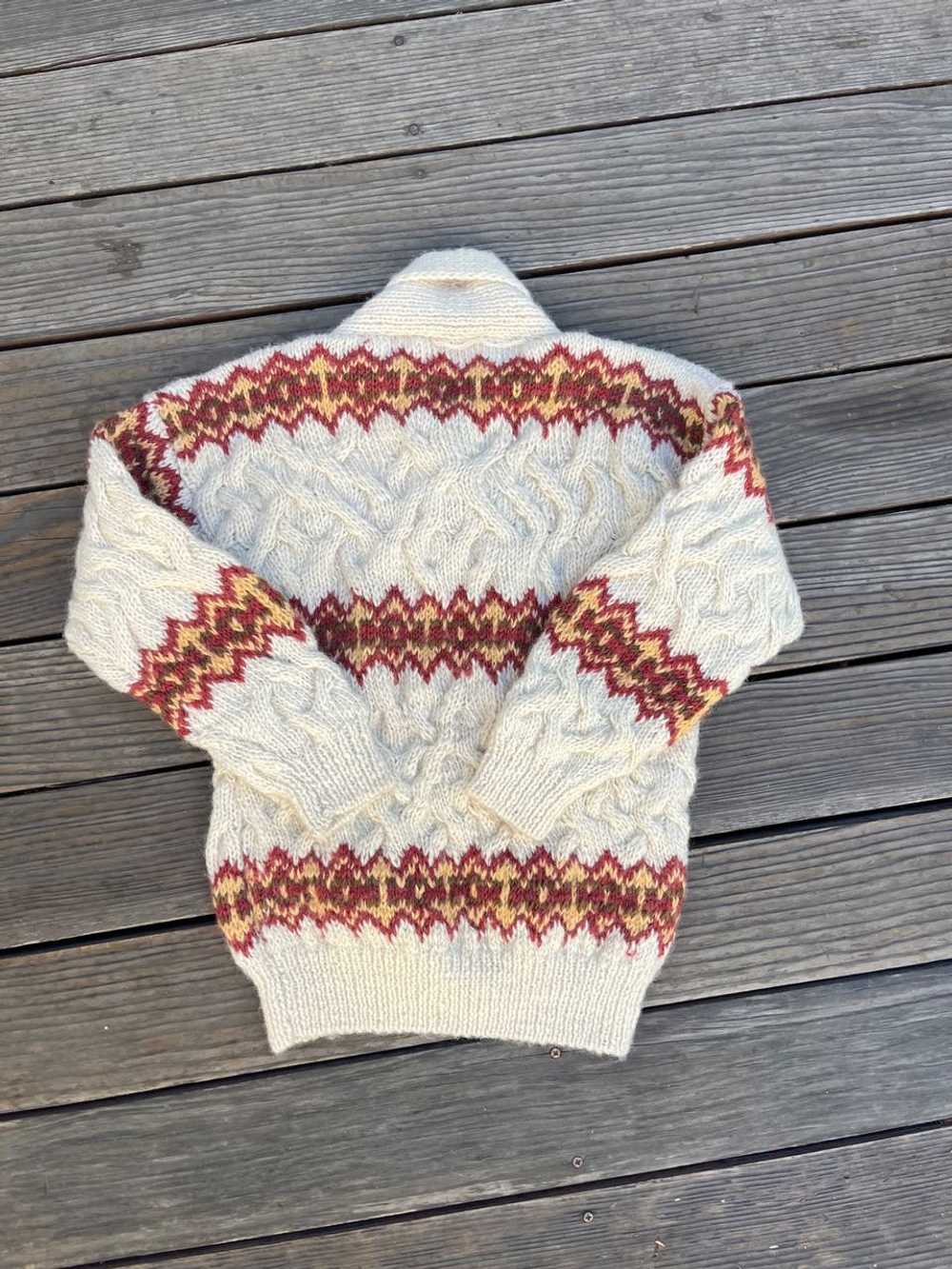 Random Vintage Vintage Chunky Wool Sweater (M) |… - image 2