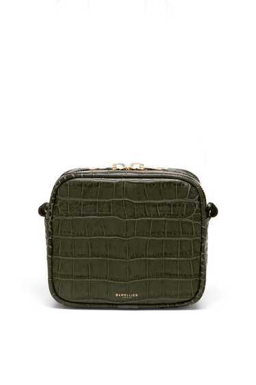 DeMellier Olive Croc Athens Camera Bag