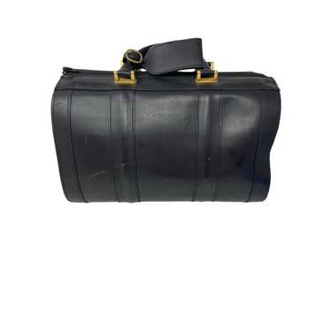 Vintage Aston Martin Top Handle Hold All Bag Blac… - image 1