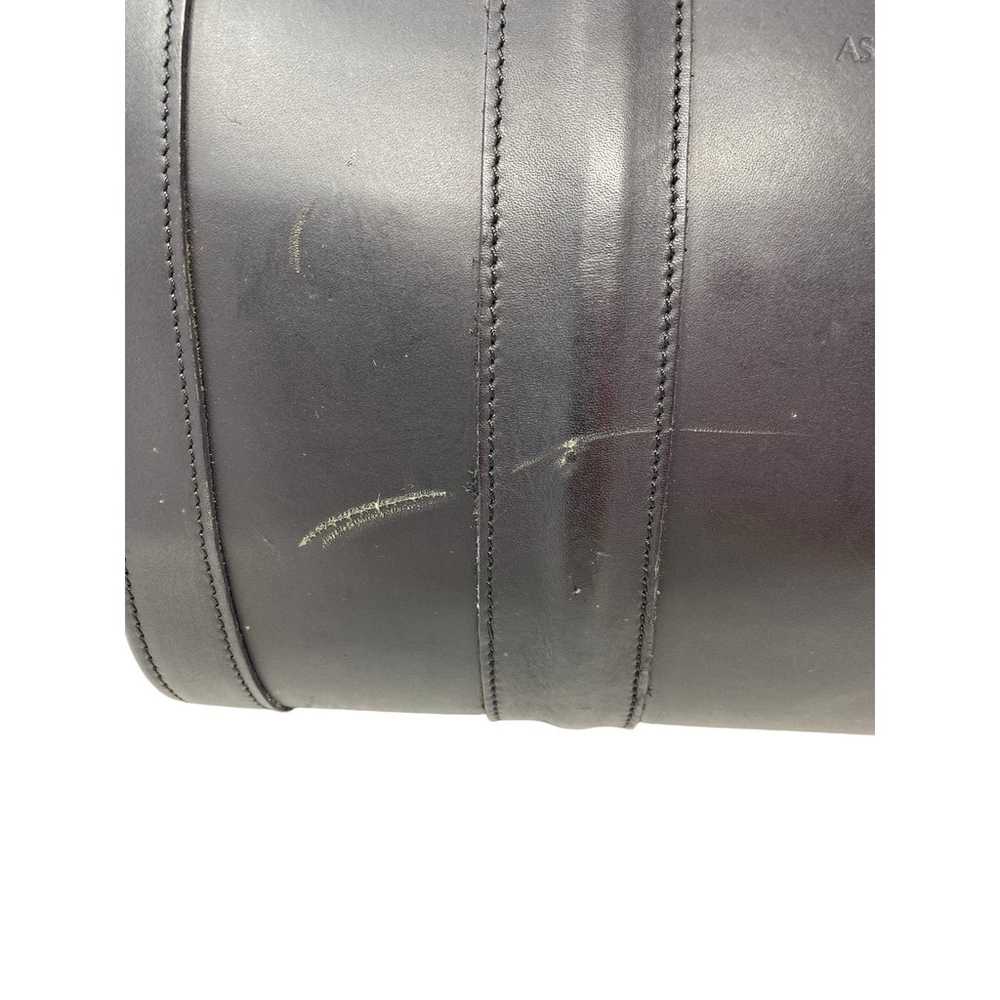 Vintage Aston Martin Top Handle Hold All Bag Blac… - image 2