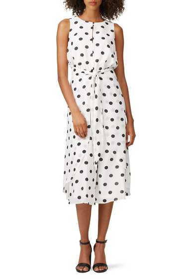 RACHEL ROY COLLECTION Ivy Dotted Midi Dress