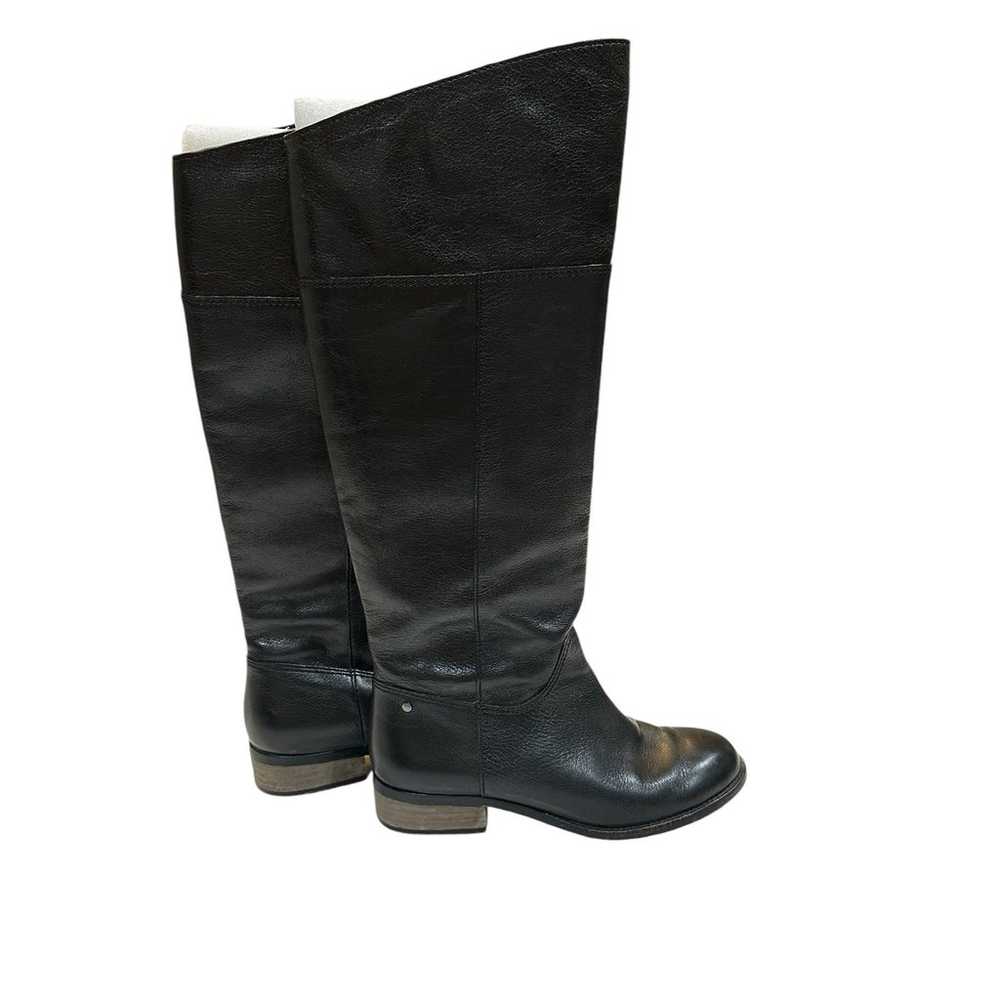 Coach Nancye Black Leather Women’s Riding Boots S… - image 2