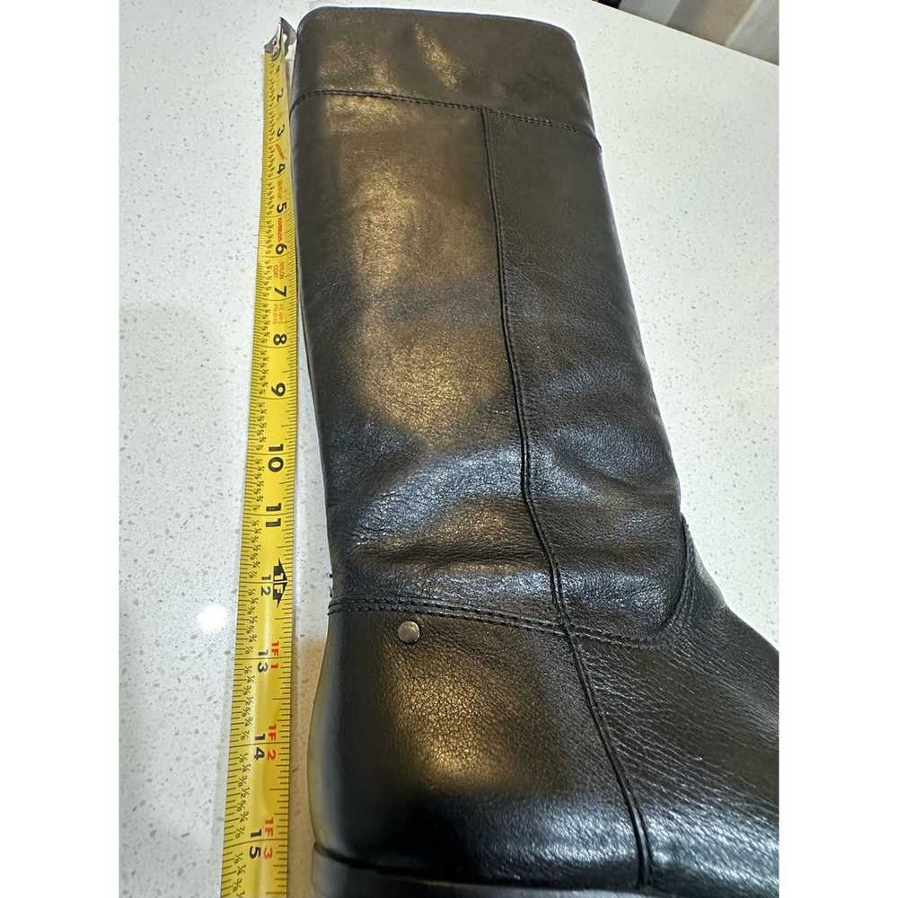 Coach Nancye Black Leather Women’s Riding Boots S… - image 8