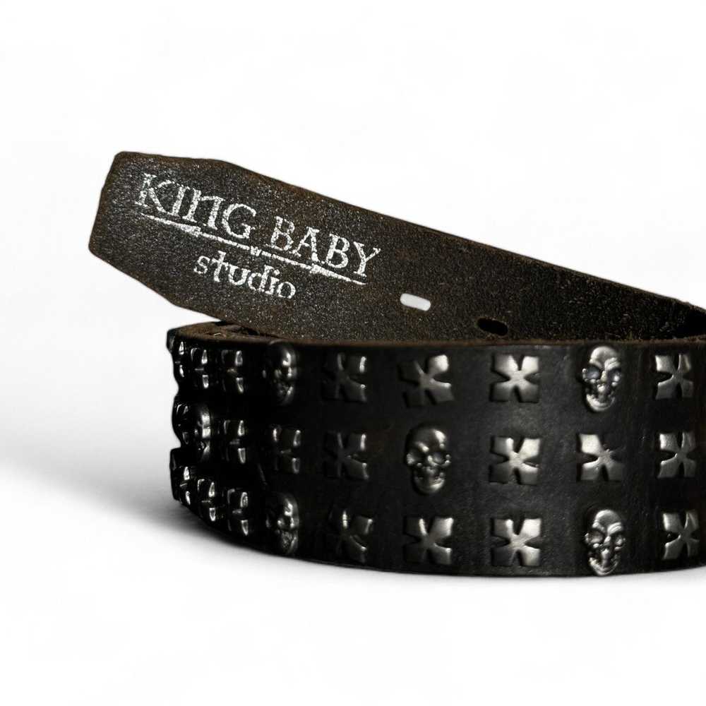 King Baby Studio KING BABY STUDIO LEATHER SKULL S… - image 3