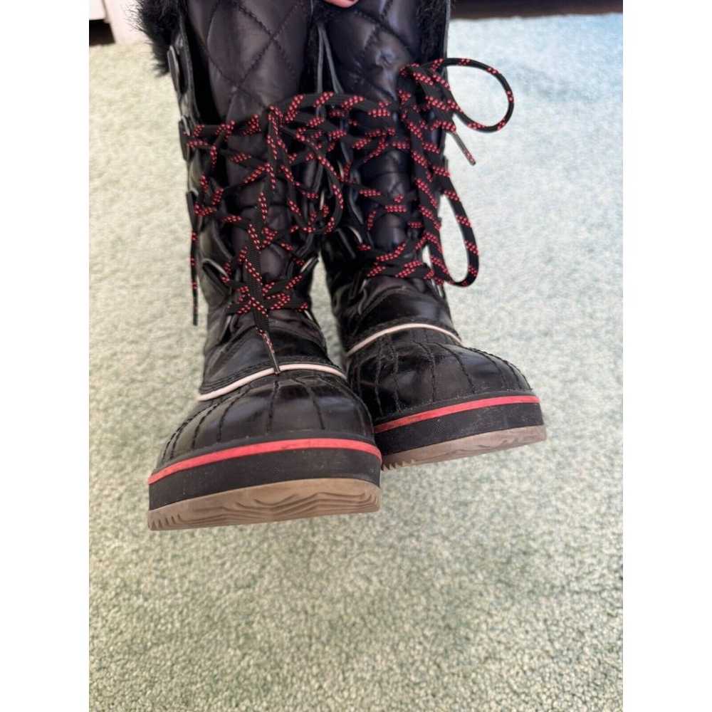 SOREL Tofino Women’s Black Snow Winter Boots Size… - image 12