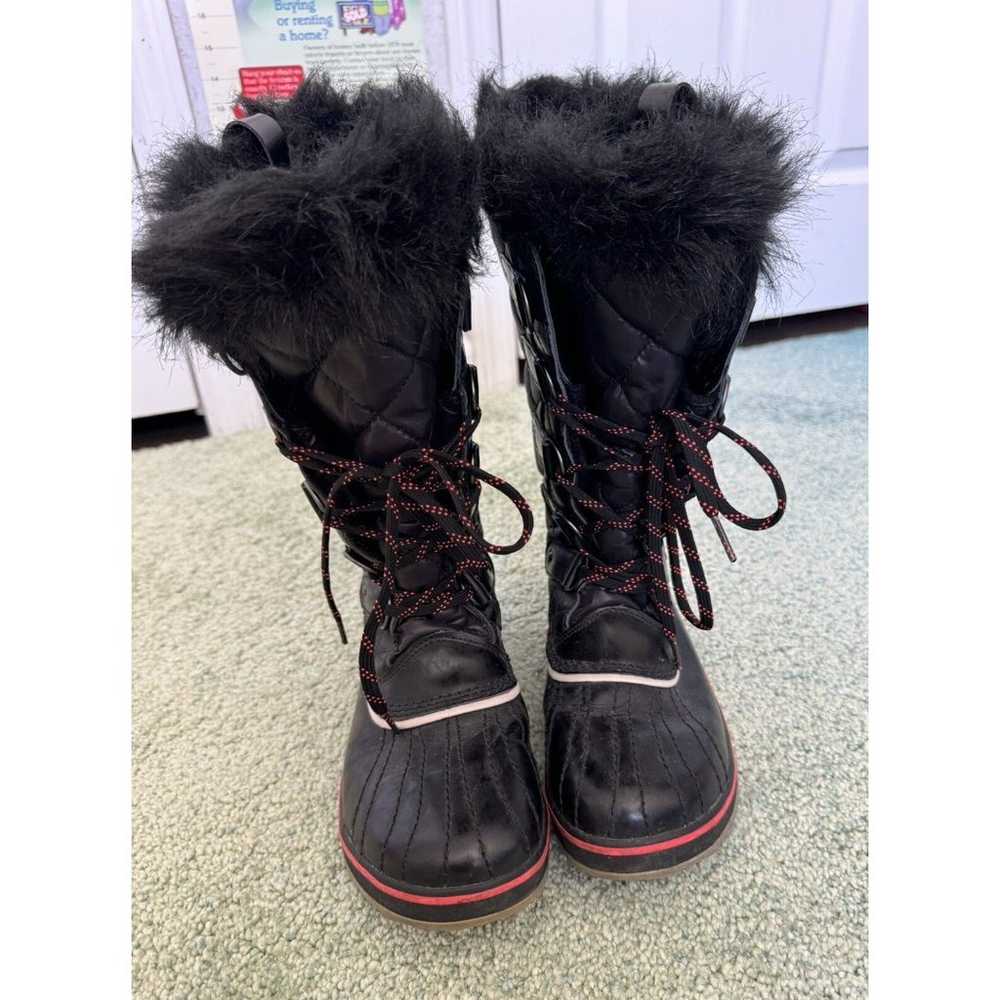 SOREL Tofino Women’s Black Snow Winter Boots Size… - image 2