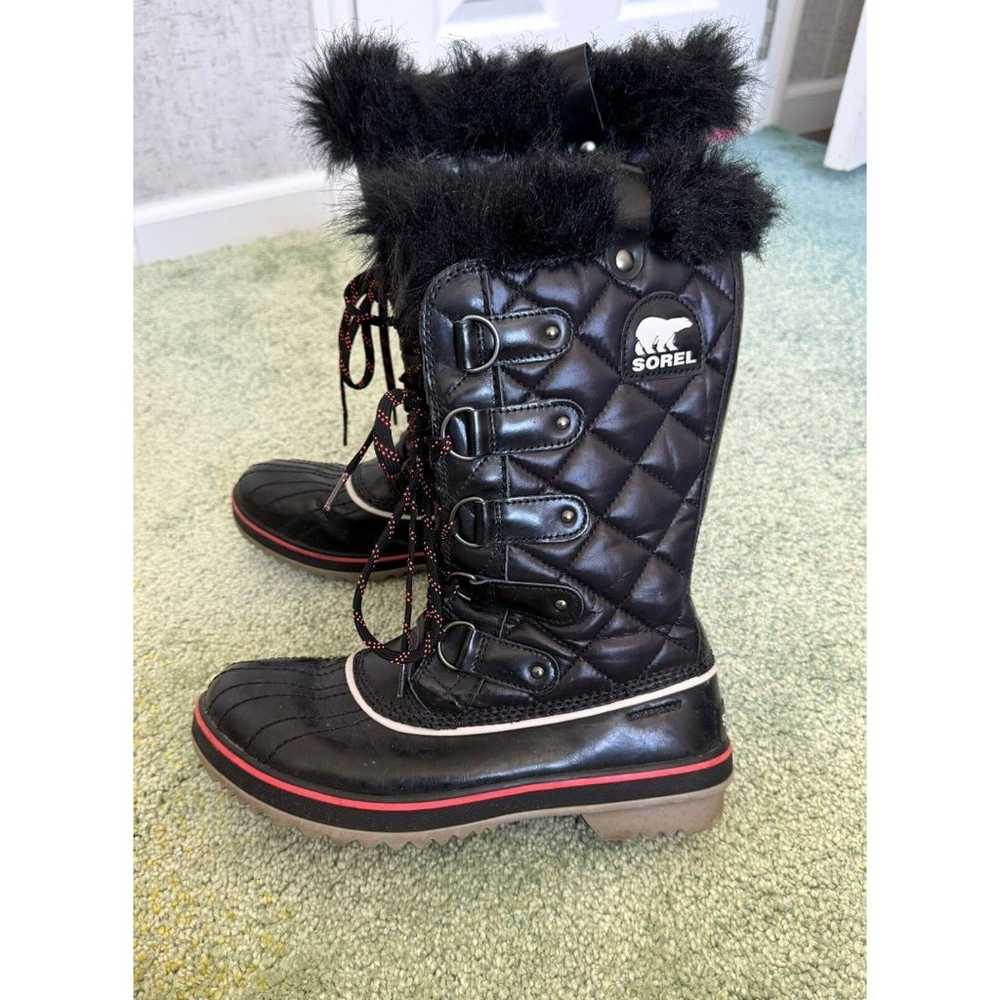 SOREL Tofino Women’s Black Snow Winter Boots Size… - image 3