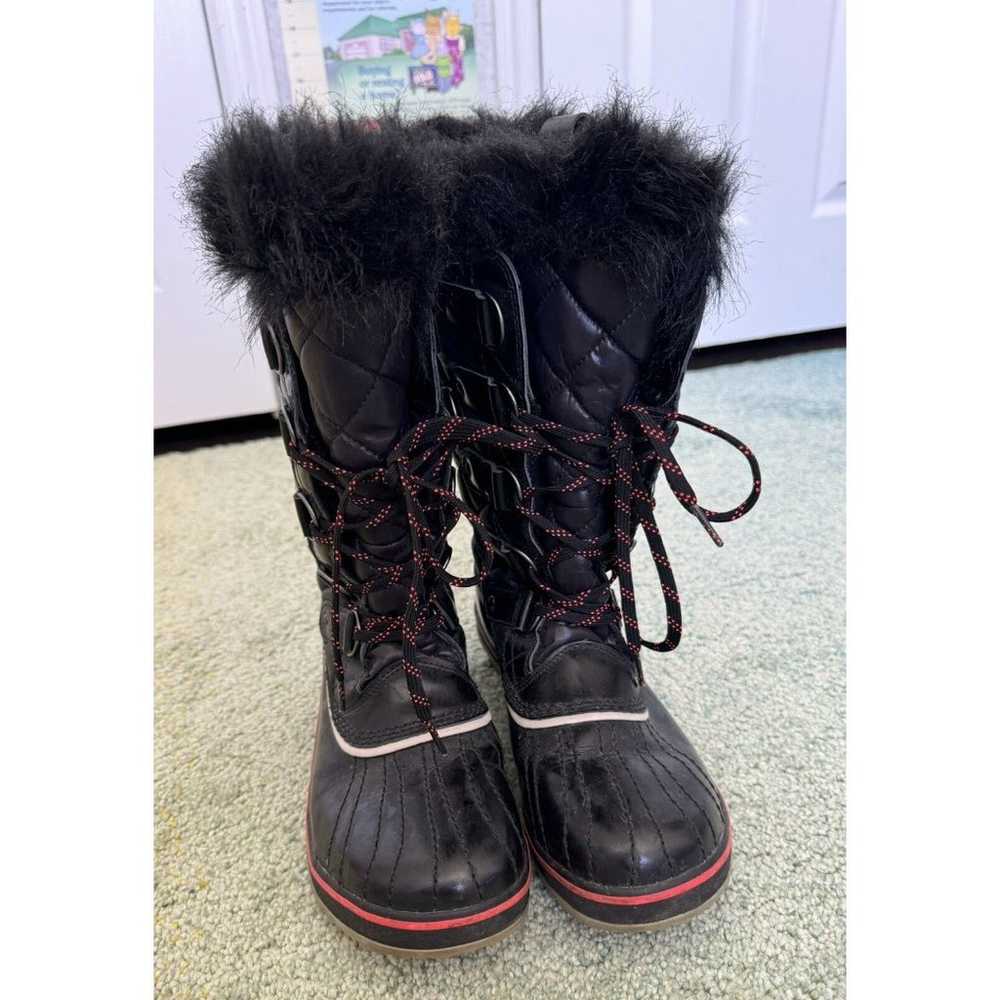 SOREL Tofino Women’s Black Snow Winter Boots Size… - image 8