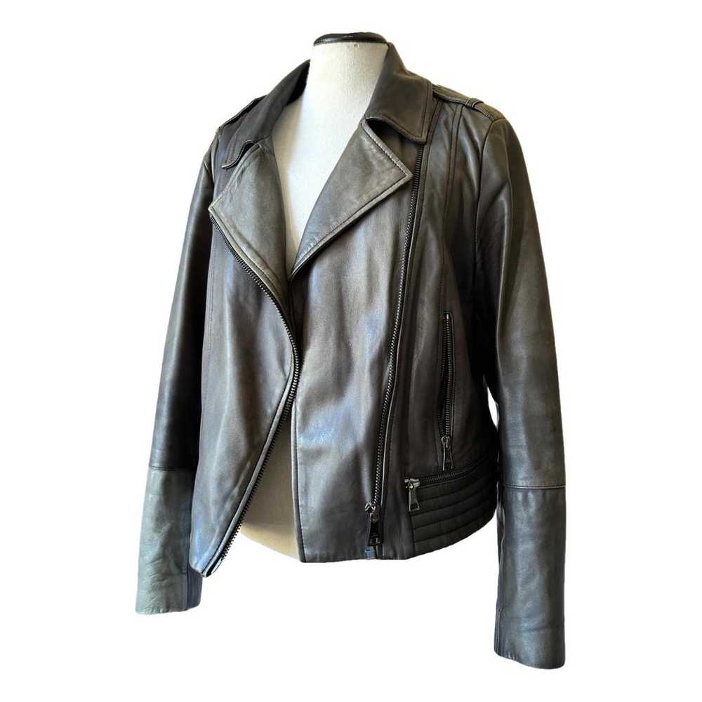 Ted Baker Leather biker jacket - image 1