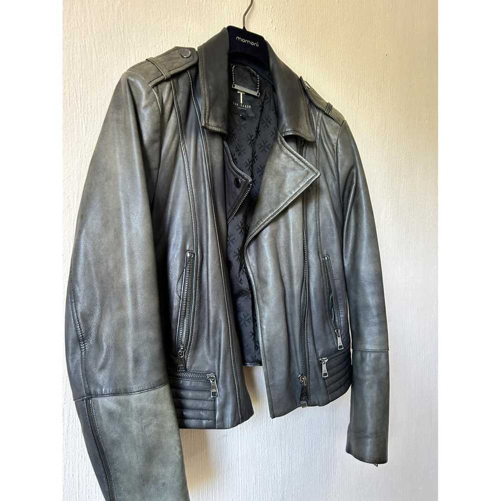 Ted Baker Leather biker jacket - image 4