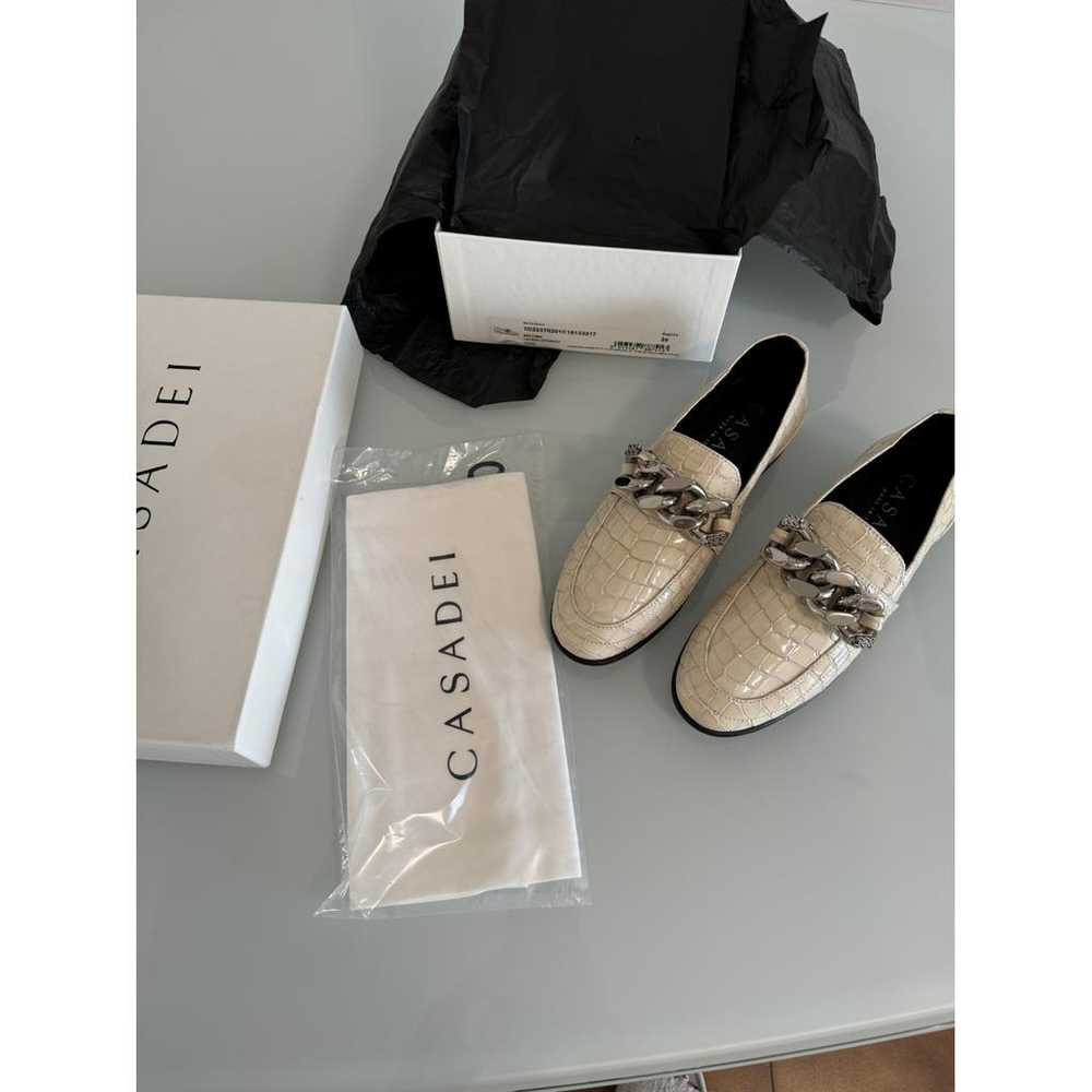 Casadei Leather flats - image 2