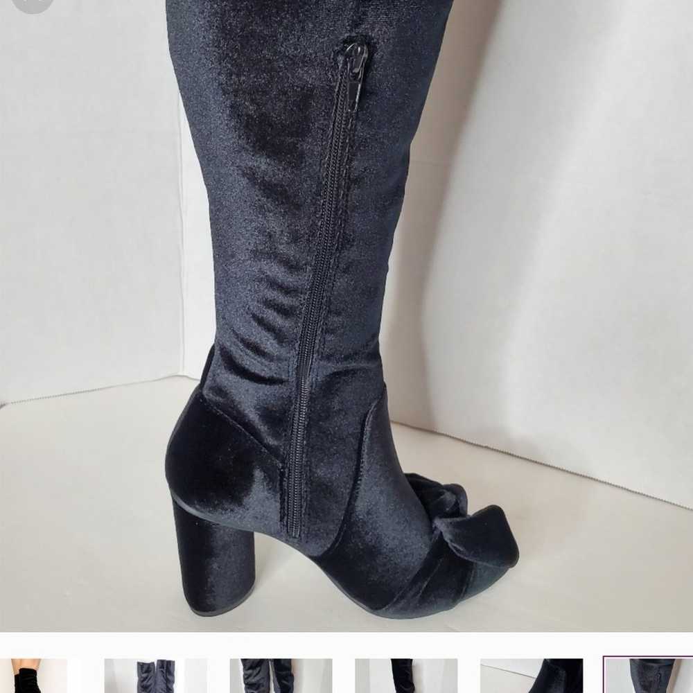 Over-the-knee boots Velvet - image 4