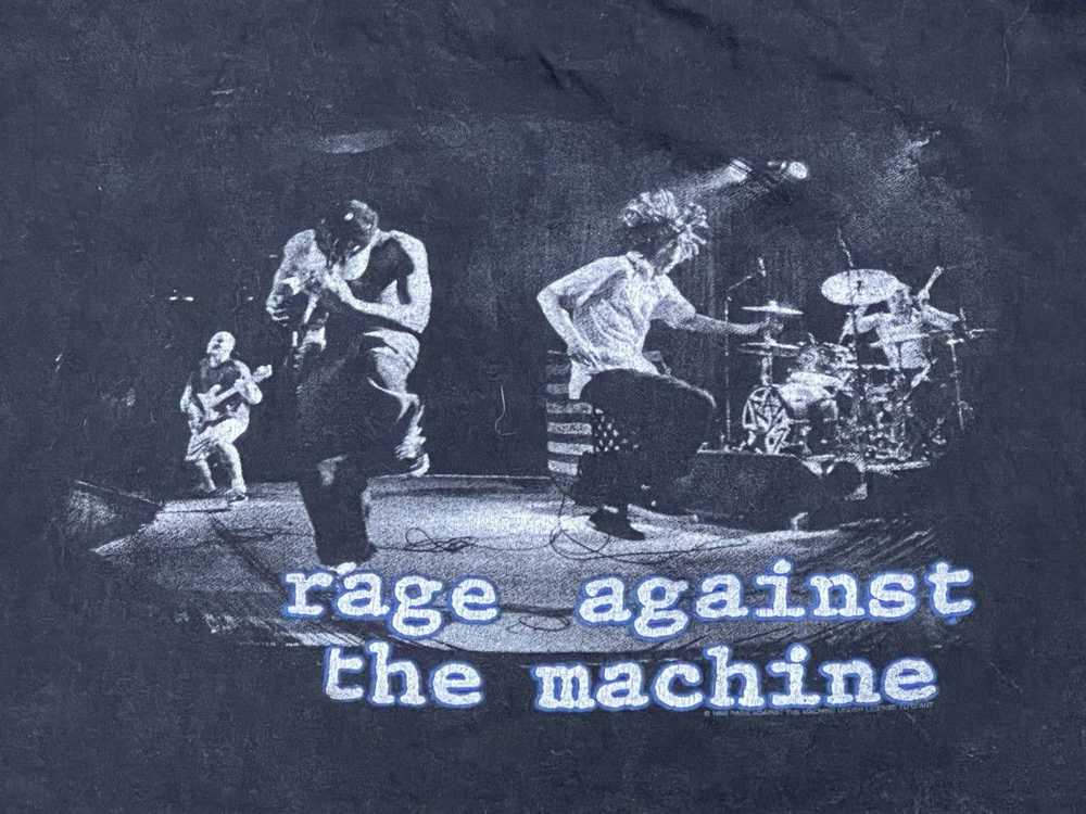 Band Tees × Giant × Vintage 90s Rage Against The … - image 2