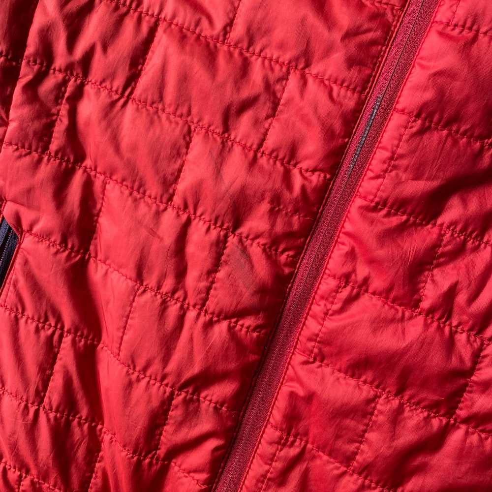 Vintage PATAGONIA RED PUFFER ZIP JACKET MENS SMAL… - image 6