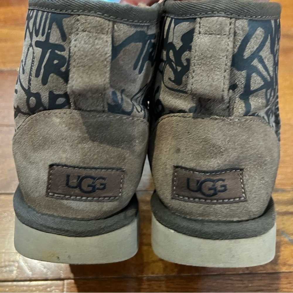 Ugg Classic Street Graffiti Mini Slate Boots Unis… - image 5