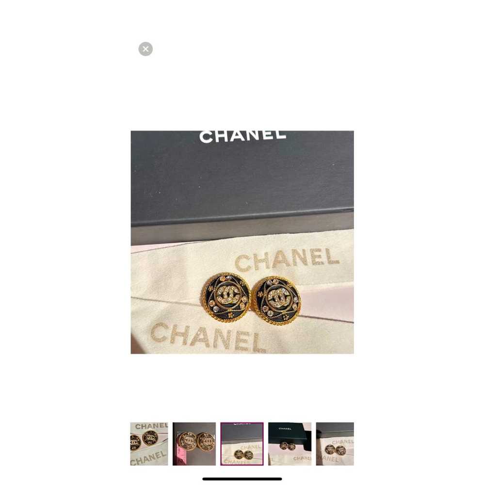 Chanel CC earrings - image 4