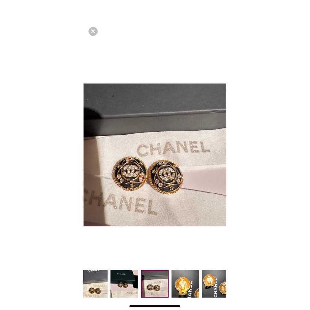 Chanel CC earrings - image 5