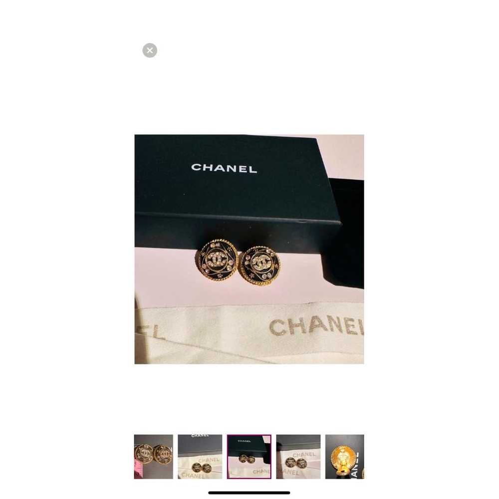 Chanel CC earrings - image 6