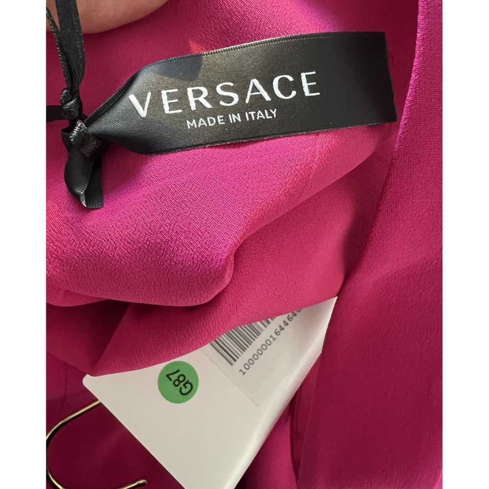 Versace Silk mini dress - image 6