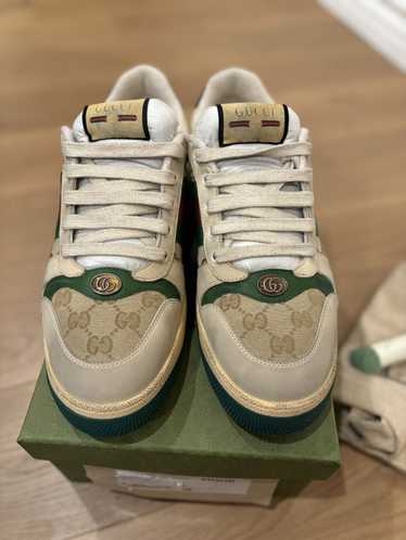 GUCCI SCREENER スニーカー Men's Screener sneaker in beige and ebony GG Supreme | GUCCI® US