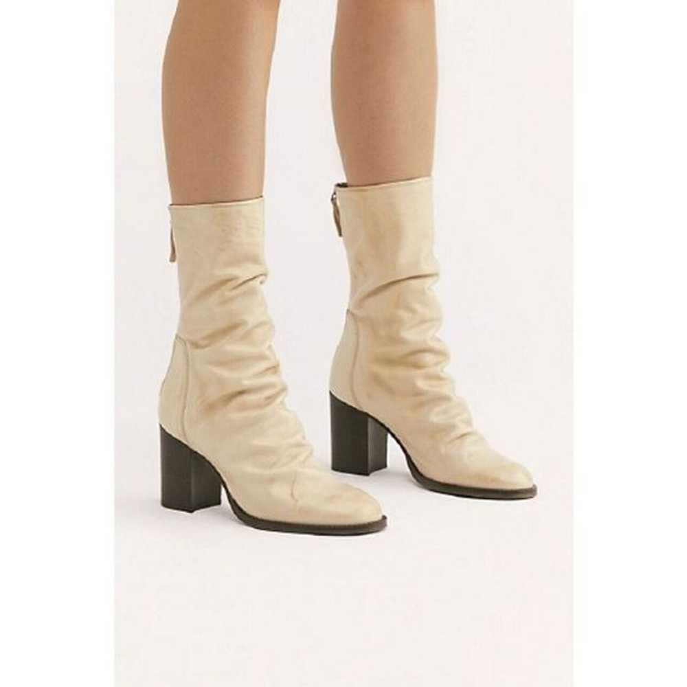 Free People Elle Block Heel Boots Size 41 - image 1