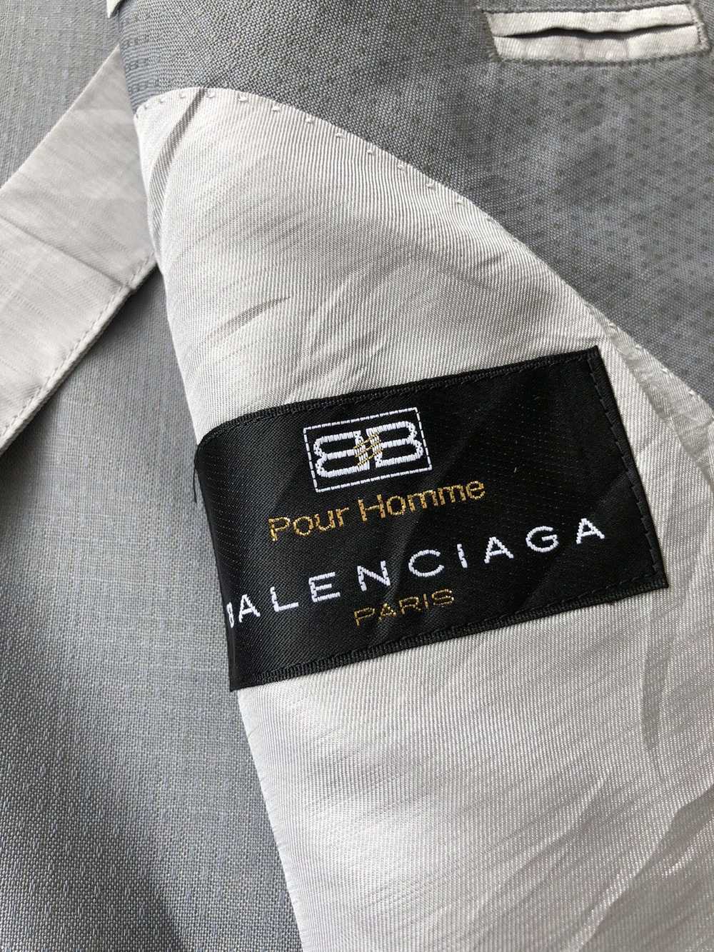 Balenciaga Balenciaga Pour Homme Double Breast Bl… - image 7