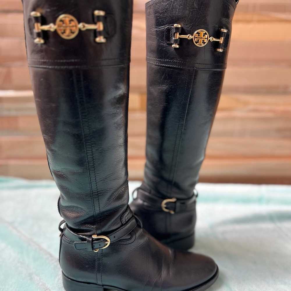 Tory Burch Nadine Riding boot size 5M - image 3