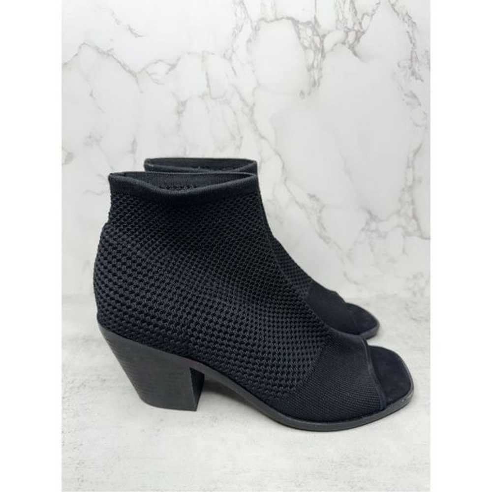 Eileen Fisher Booties Women Size 9.5 Black Croft … - image 2