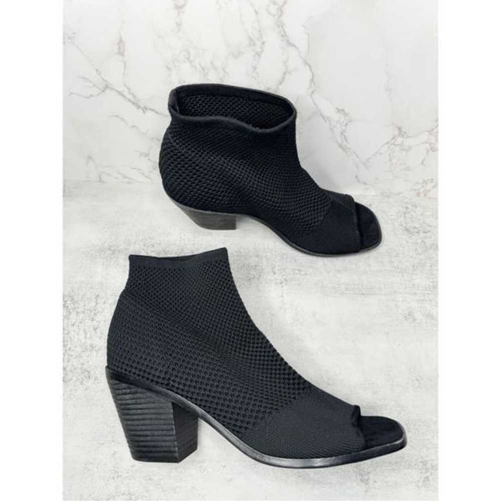 Eileen Fisher Booties Women Size 9.5 Black Croft … - image 7