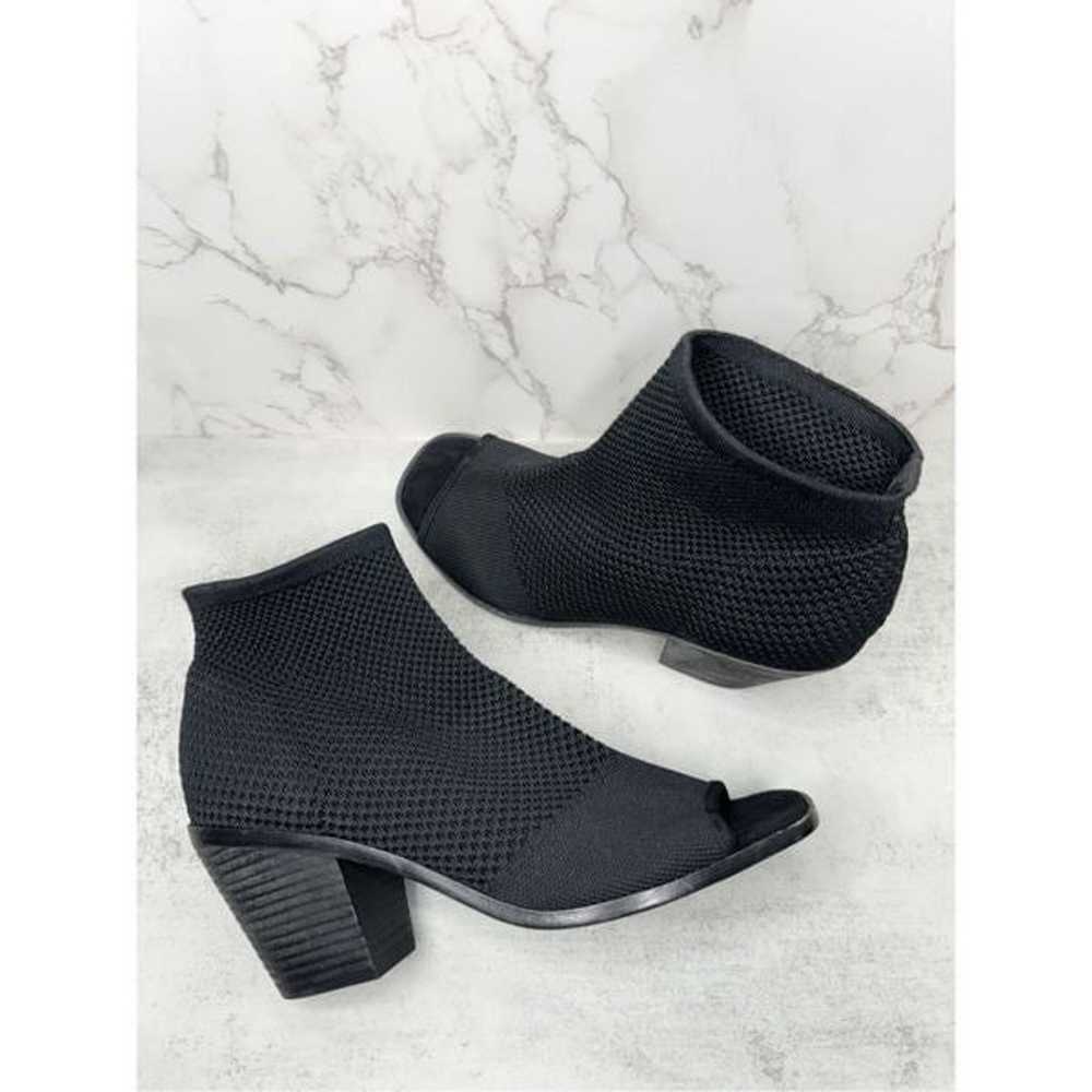 Eileen Fisher Booties Women Size 9.5 Black Croft … - image 9