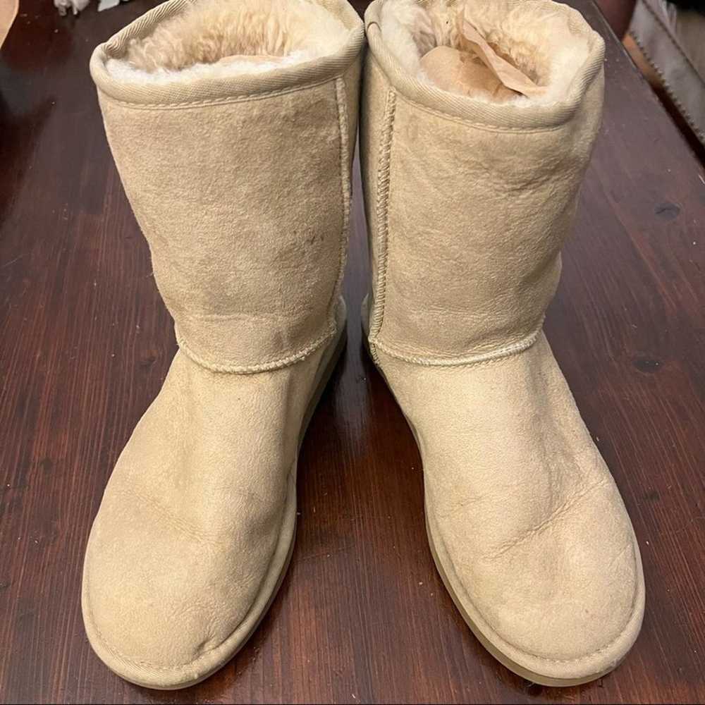 UGG Classic Short Boot Size 7 Sand - image 1