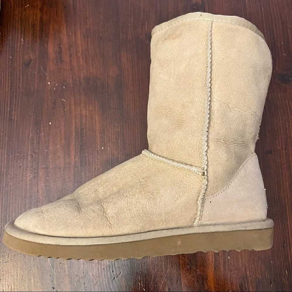 UGG Classic Short Boot Size 7 Sand - image 5