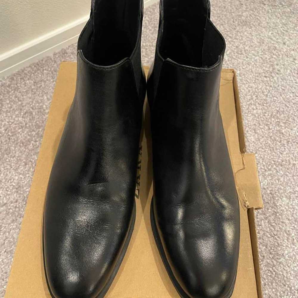 Brand new unused ZARA side gore boots black 35 - image 1