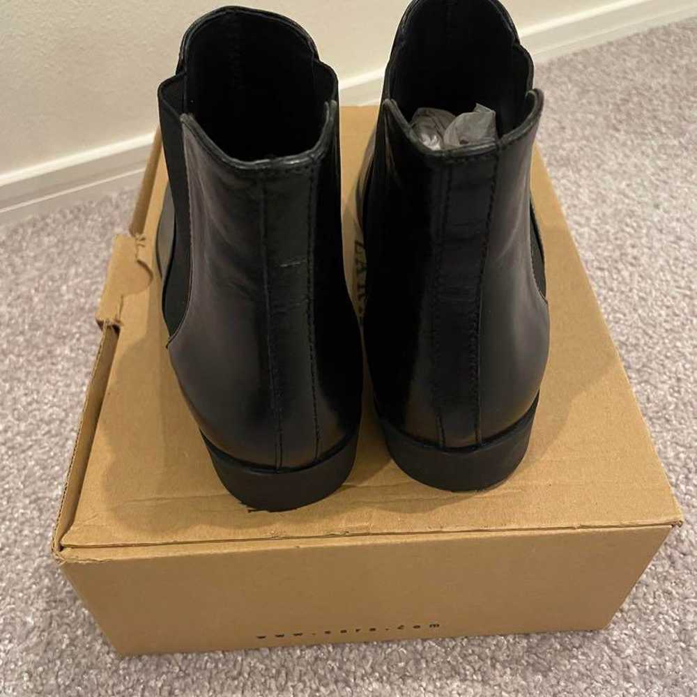 Brand new unused ZARA side gore boots black 35 - image 2