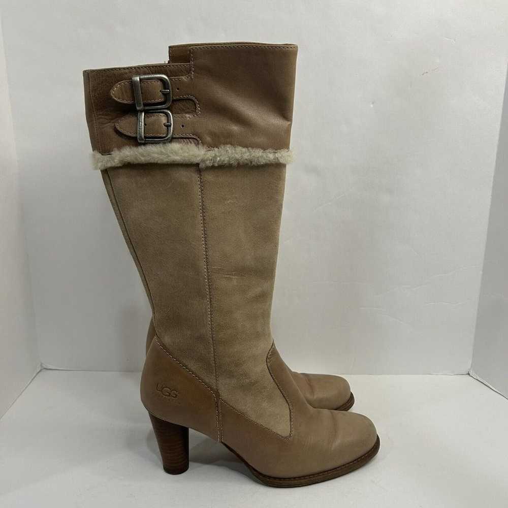 UGG Australia Tall Boots Size 8 Raya Warm Taupe L… - image 1