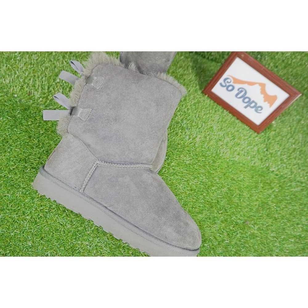 UGG Bailey Bow II - Gray - Women's Size 9 - image 3