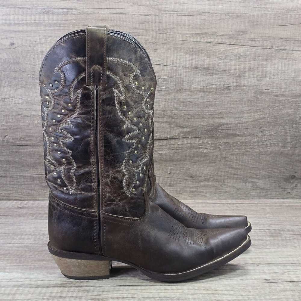 Rawhide by Abilene Women's Size 9M Brown Leather … - image 1