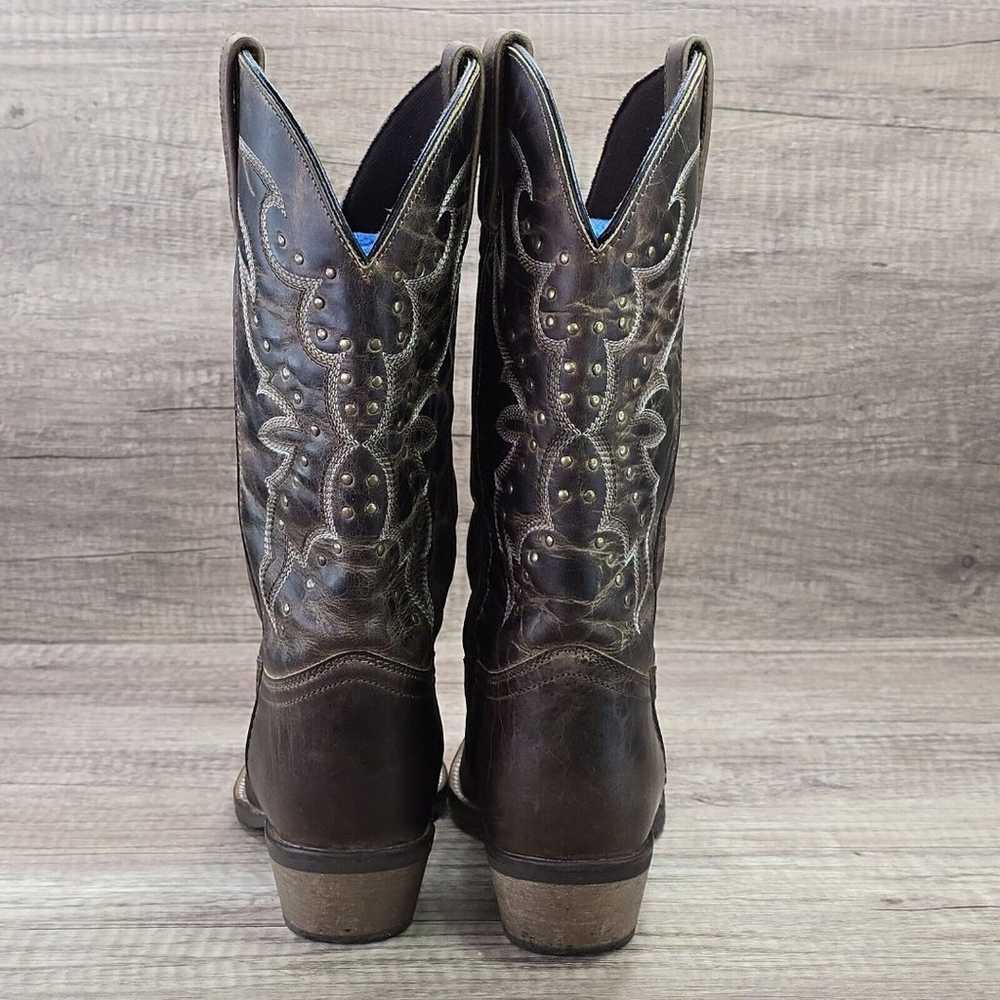 Rawhide by Abilene Women's Size 9M Brown Leather … - image 5