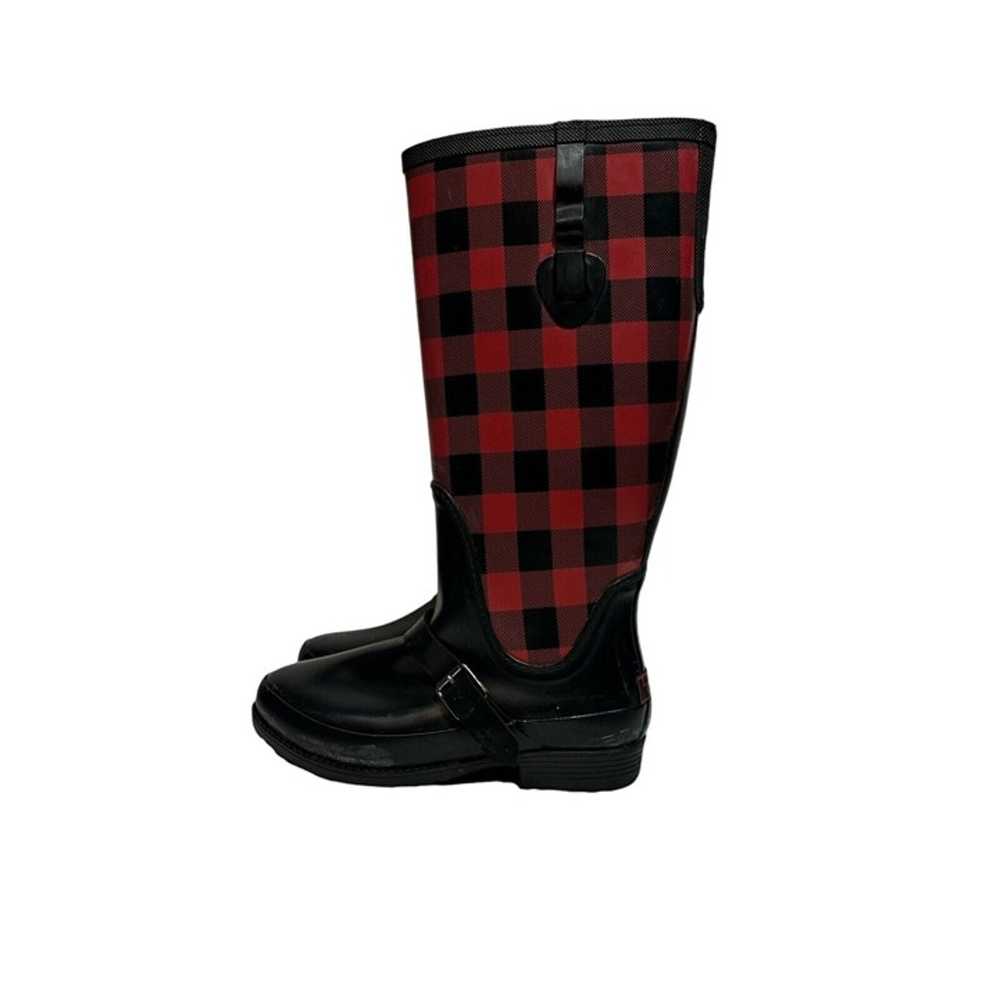 L. L. LL Bean Insulated Wellie Rain Boots w/Polar… - image 3