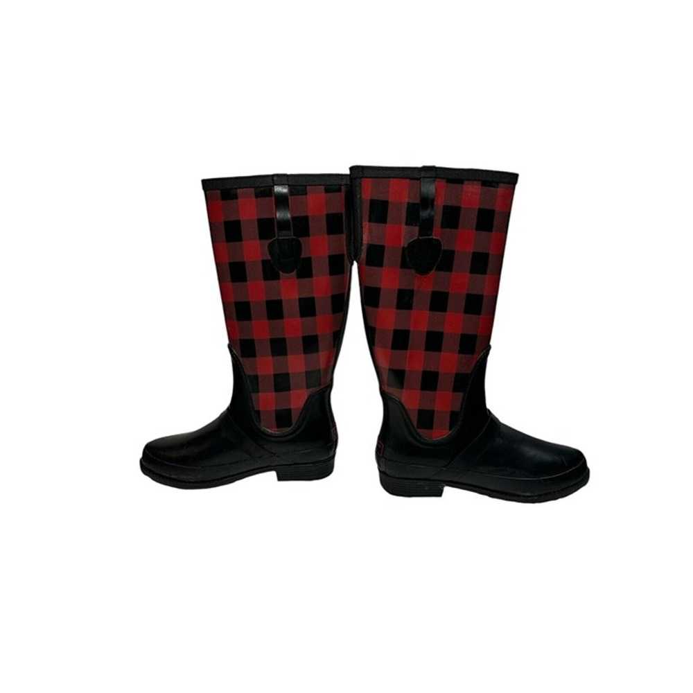 L. L. LL Bean Insulated Wellie Rain Boots w/Polar… - image 4