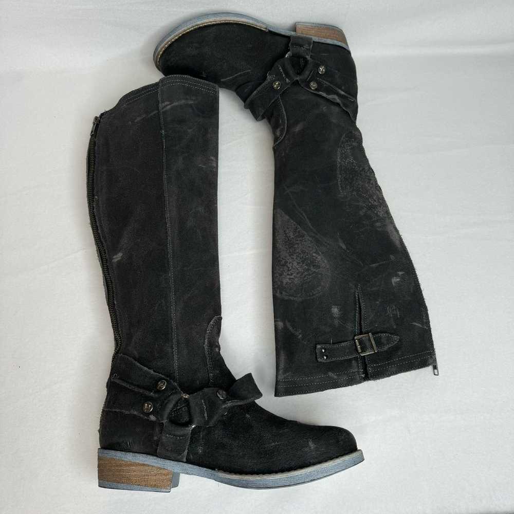 Luxe de Leon Templo Tall Harness Boot Women Size … - image 2