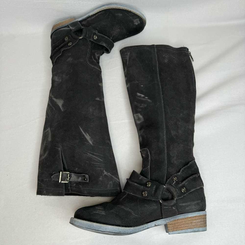 Luxe de Leon Templo Tall Harness Boot Women Size … - image 3