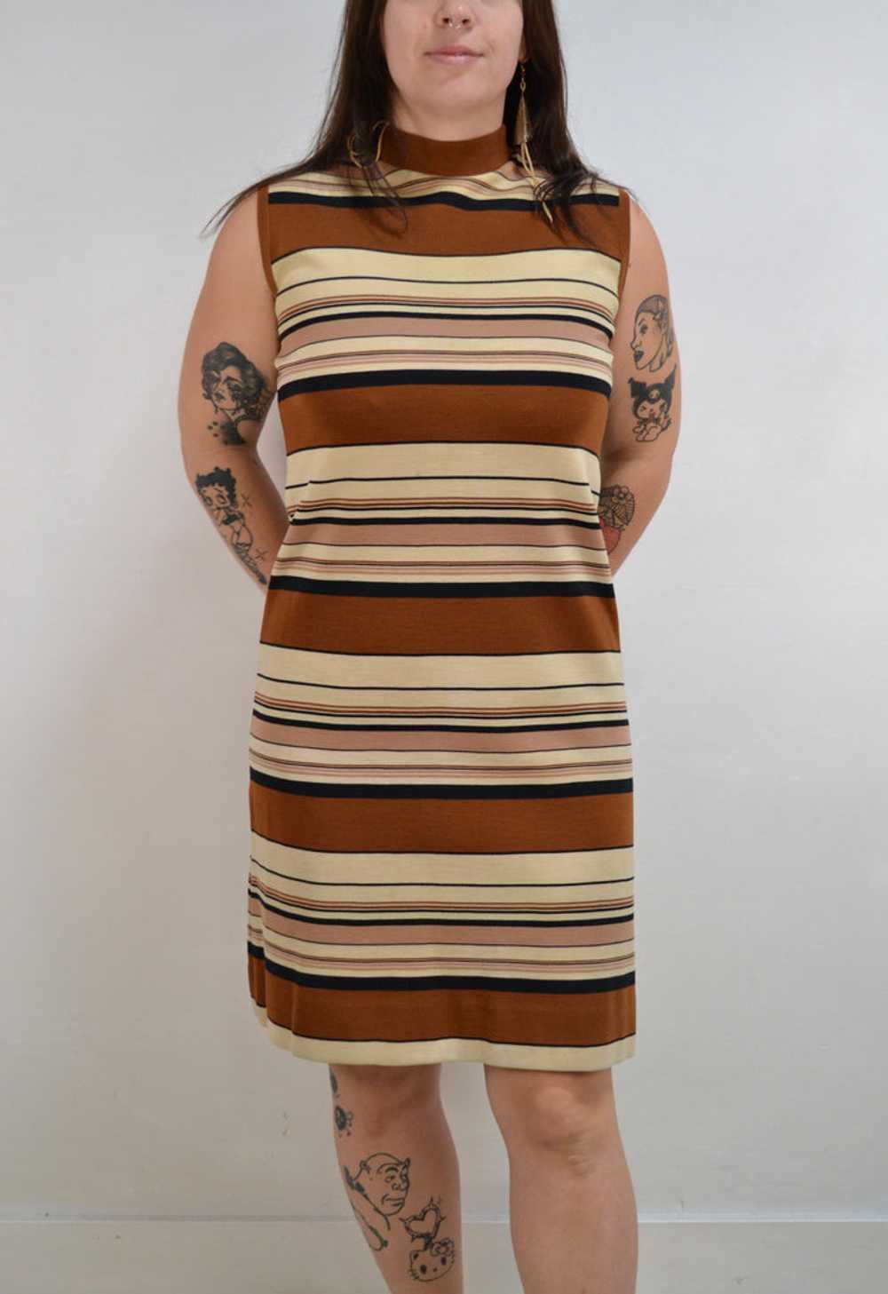 Stretchy Striped Shift - image 1