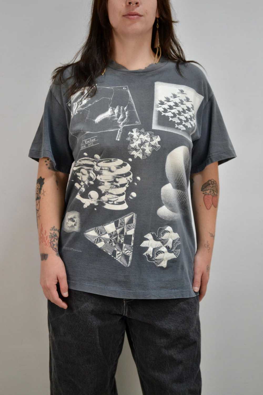 Nineties MC Escher Tee - image 1