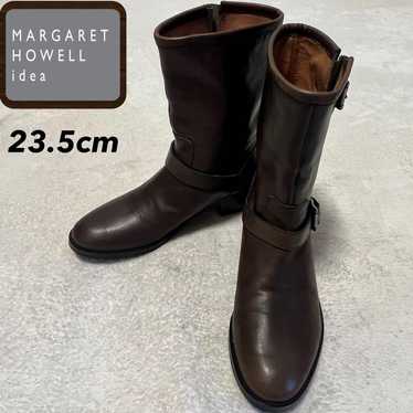 【Brand New】Margaret Howell Leather Engineer Boots… - image 1